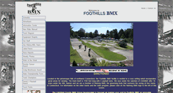 Desktop Screenshot of foothillsbmx.com